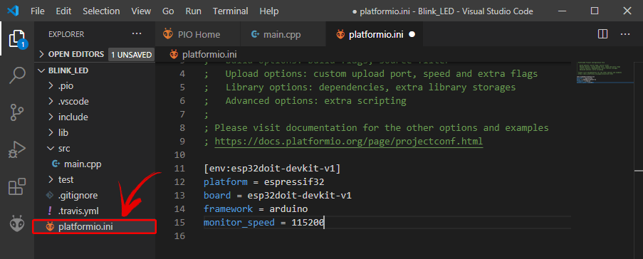 platformio-config-init-file-esp32