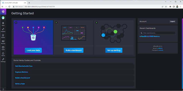 influxdb-getting-started